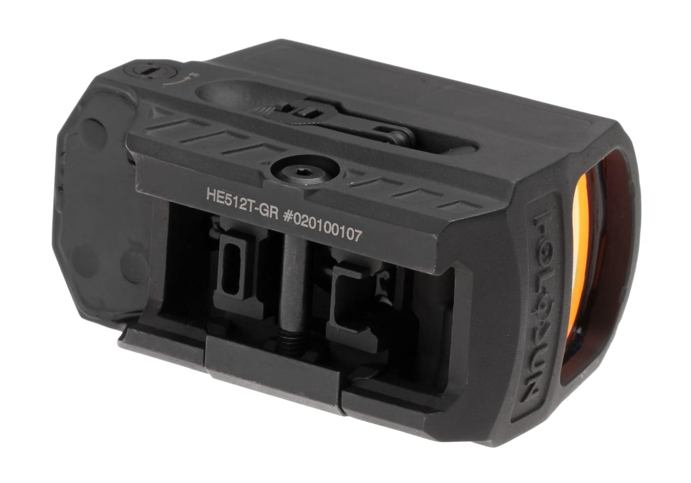 Holosun HE512T-GR Elite Solar Green Dot Sight Black