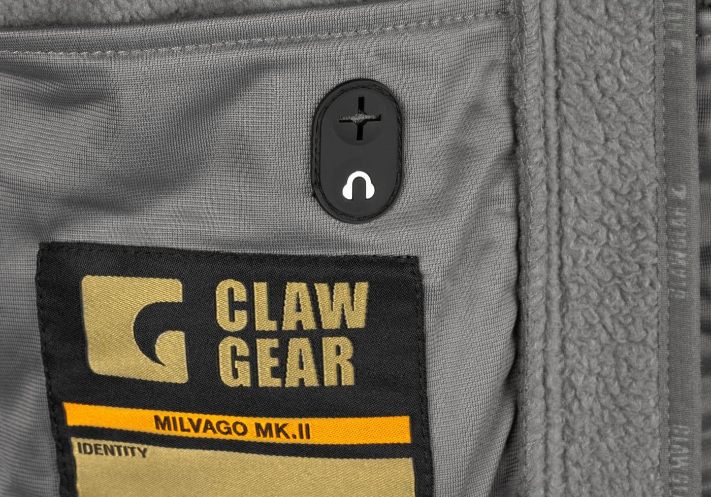 Clawgear Milvago Mk.II Fleece Hoody Solid Rock